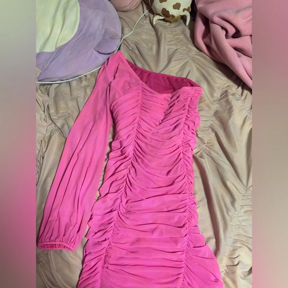 Pink Mini Dress - Picture 5 of 6